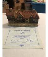 The Swan Lavenham by Malcom Cooper 1988 John Hine Great British COA 1485 - $44.90 CAD
