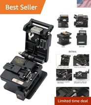 Fiber Cleaver Ftth Fiber Optic Tools High Precision 6C Cable Cutting Fib... - $49.23
