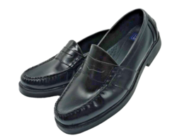 Men&#39;s Nunn Bush Lincoln Penny Loafer Shoes Size 10 W Leather Black 85538-01 - £22.36 GBP