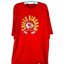 Fanatics NFL Team Apparel Kansas City Chiefs Kingdom Men&#39;s Tee Shirt Sz 2XLT NWT - £17.56 GBP