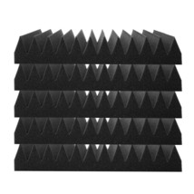 VEVOR Acoustic Foam Panels 50 Pack 12 x 12 x 2 in for Studio Wall and Ceiling - $2,388.48 MXN