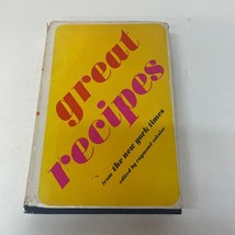 Great Recipes Cookbook Hardcover Book Raymond Sokolov 1973 - £9.74 GBP