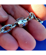 JOHN HARDY Sterling Silver Chain Heritage Kali Station Necklace 18&quot; inch... - $1,861.36 CAD