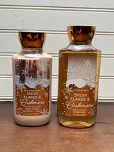Bath &amp; Body Works Snowflakes And Cashmere Lotion &amp; Shower Gel - $20.00