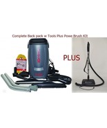Back Pack Vacuum with 2 Cleaning Kits  Standard and Power Nozzle and Ele... - $936.27 CAD