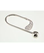 Llavero De Pelota Y Palo De Golf De Plata Esterlina 79 Mm De Largo - $2,342.17 MXN