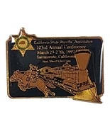 CSSA California Sheriff&#39;s Association 103rd Annual Lapel Pin Sheriff Gle... - £7.77 GBP