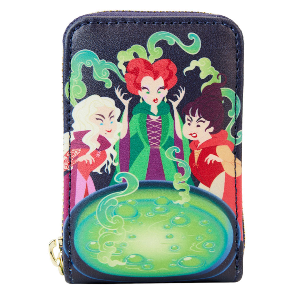 Hocus Pocus Sanderson Sisters Cauldron Glow Accordion Wallet - $52.09