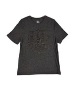 ROCK &amp; REPUBLIC Men&#39;s L T-Shirt, Black Logo, Charcoal Gray Streetwear Gr... - $26.46 CAD