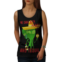 Wellcoda Tequila Being Joke Womens Tank Top, Mexican Athletic Sports Shirt - £14.87 GBP+