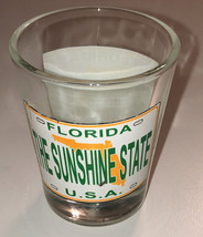 Florida Sunshine State USA Vintage Souvenir Shot Glass - $8.12