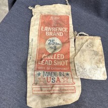 Lawrence Brand 25 Lb. #9 Shot Bag EMPTY Good Condition - £3.94 GBP