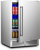 24 Inch Outdoor Refrigerator,Under Counter Or Freestanding Outdoor Beverage Frid - £887.48 GBP