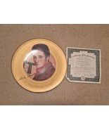 BRADFORD EXCHANGE Delphi HEARTBREAK HOTEL ELVIS PRESLEY PLATE 1992 Colle... - $186.21 MXN