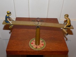 Vintage Tin Teeter Totter Motion Toy - $217.80