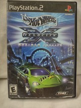 Hot Wheels: Velocity X -- Maximum Justice PLAYSTATION 2 Disc+Case+Manual - $9.95