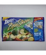 Ziploc Zip'N Steam Cooking Bag Pack of 10 Discontinued New Sealed - $18.80