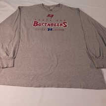 Tampa Bay Buccaneers Gray T-Shirt Men&#39;s Long Sleeve NFL Team Apparel Siz... - €10,66 EUR
