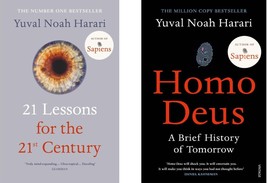 Yuval Noah Harari 2 Bücher Set: 21 Lessons &amp; Homo Deus (Englisch, Taschenbuch) - £14.83 GBP