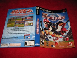 MLB Power Pros : Playstation 2 PS2 Video Game Case Cover Art insert - £0.78 GBP