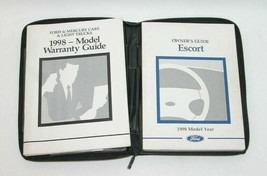 1998 Ford Escort Factory Original Glovebox Owners Manual Book Portfolio - $19.75