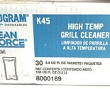 30-Packets Monogram Clean Force K45 High Temperature Flat Top Grill Cleaner - £51.70 GBP
