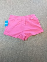 Columbia Trek Active Wear French Terry Shorts Womens Size Medium Pink Sports - $19.39