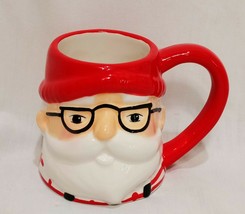 Santa Claus Saint Nick Coffee Mug Face Head Cup 11 oz Holiday Threshold Target - $14.99