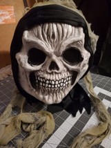 Vintage Easter Unlimited Fun World Ghost Face Skeleton Skull Halloween Haunted - £10.28 GBP