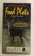 The Secrets Of Successful Food Plots J. Wayne Fears(Vhs 1996)TESTED-RARE-SHIP24H - £386.79 GBP