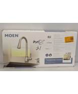 MOEN Fieldstone 1-Handle Pull-Down Spray Wand Kitchen Faucet w/ Soap Dis... - $2,412.39 MXN