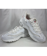Skechers D&#39;Lites Women&#39;s Size 10 Bright Blossom Athletic Sneaker White L... - $51.60 CAD