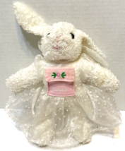 Vintage Woodsong Designs 2002 Tooth Fairy Bunny Plush Stuffed Tooth Pocket 9&quot; - £9.08 GBP