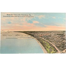 Vintage Postcard, Birds Eye View of St. Petersburg, FL - £7.81 GBP