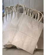 50pcs 8 Inch kraft Paper Gift Bags w/Handles Holiday Wedding Birthday, E... - $332.24 MXN