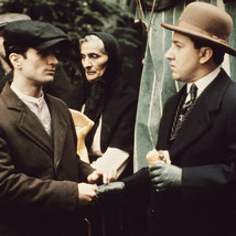 The Godfather Part II Robert De Niro with mobster in scene 12x12 inch ph... - $17.99