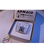 Armaco UMI UM1 Panel Meter 0-100 DC mA Milli-Amps 1-5/16 inch - NOS Qty 1 - £8.21 GBP