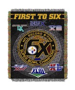 NFL Pittsburgh Steelers Commemorative Series 6x Champs Tapestry - €38,56 EUR
