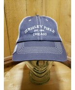  Wrigley Field Chicago Gray/Blue Mesh Trucker Snapback Adult Cap Hat - $34.15