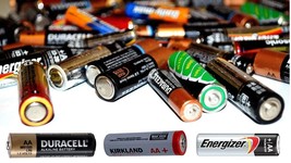 AA Alkaline Batteries 40ct Assorted Costco Premium Brands 03/2035 OPEN P... - £13.93 GBP