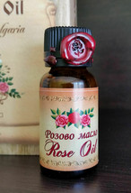 100% Pure Essential Bulgarian ROSE OIL otto 10ml Rose Damascene , CERTIFIED - £144.68 GBP