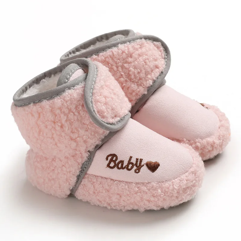 Newborn Baby Shoes Boys Girls  Sneakers Soft Bottom Infant Flats Warm Snow Boots - £93.93 GBP
