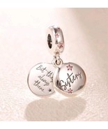 2019 Mother&#39;s Day Release S925 Sterling Silver Forever Sisters Dangle Ch... - £13.84 GBP