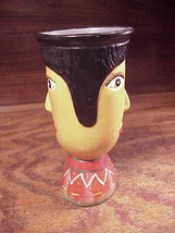 Ceramic Decorative 2-Faced Cup, 5 3/4 inches tall - $8.95