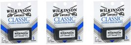 Wilkinson Sword Classic Double Edge Blades 5ct ( 3 Pack ) - $9.99