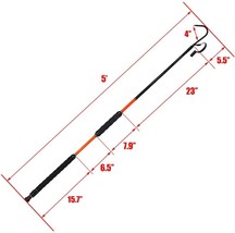 Fishing Gaff Fiberglass Pole Non-Slip Grip Handle Stainless Steel Big Fish Hook - £58.69 GBP+