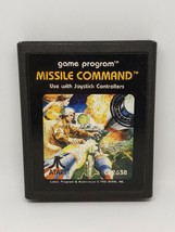 Atari 2600 Missile Command Game Cartridge Tested - £4.47 GBP