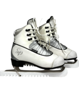 CCM 150 Comfort Jamie Sale’ &amp; David Pelletier (SP) White Figure Skates s... - $46.15