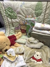 Classic Pooh Lot Winnie N Friends Diaper Bag Quilt Receiving Blankets Floor Play - £191.43 GBP