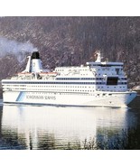 1990s Scandinavian Seaways Cruise Ship M.S. Queen Postcard Norway Vtg 1 E90 - $28.07 CAD